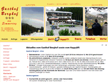 Tablet Screenshot of berghofsemmering.at